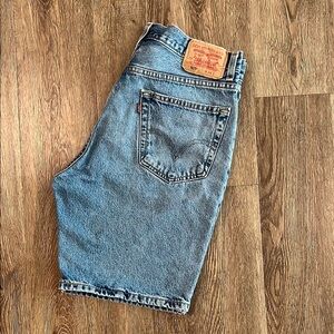 Levi's Blue Jean Shorts